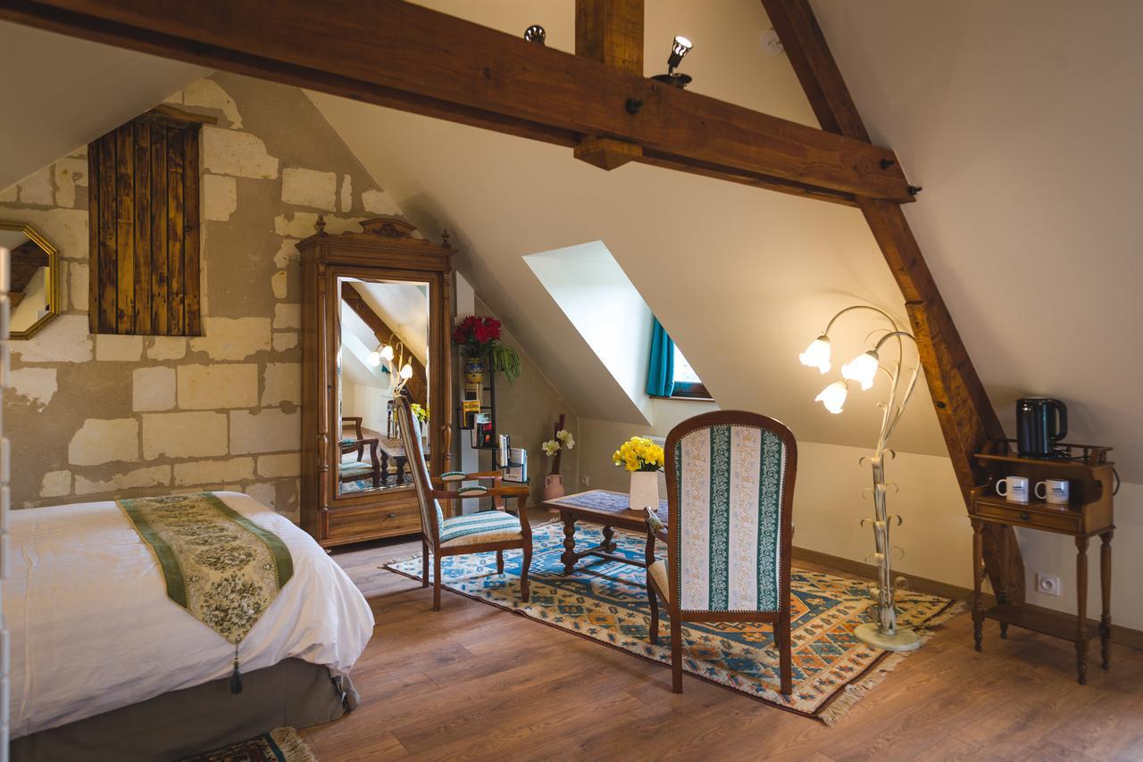 Gennes-Val-de-Loire Le Manoir De La Baldette Bed & Breakfast エクステリア 写真